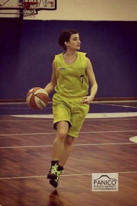 Martina D'Angelo, capitano del Flavio Basket