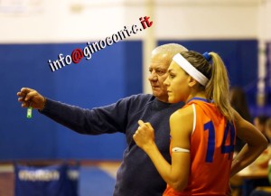 Coach Maiorani e l'atleta Daniela Fornaro assente contro Scafati