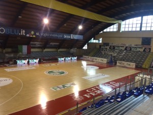 IL PALASPORT DI VIA ALDO MORO A FERENTINO